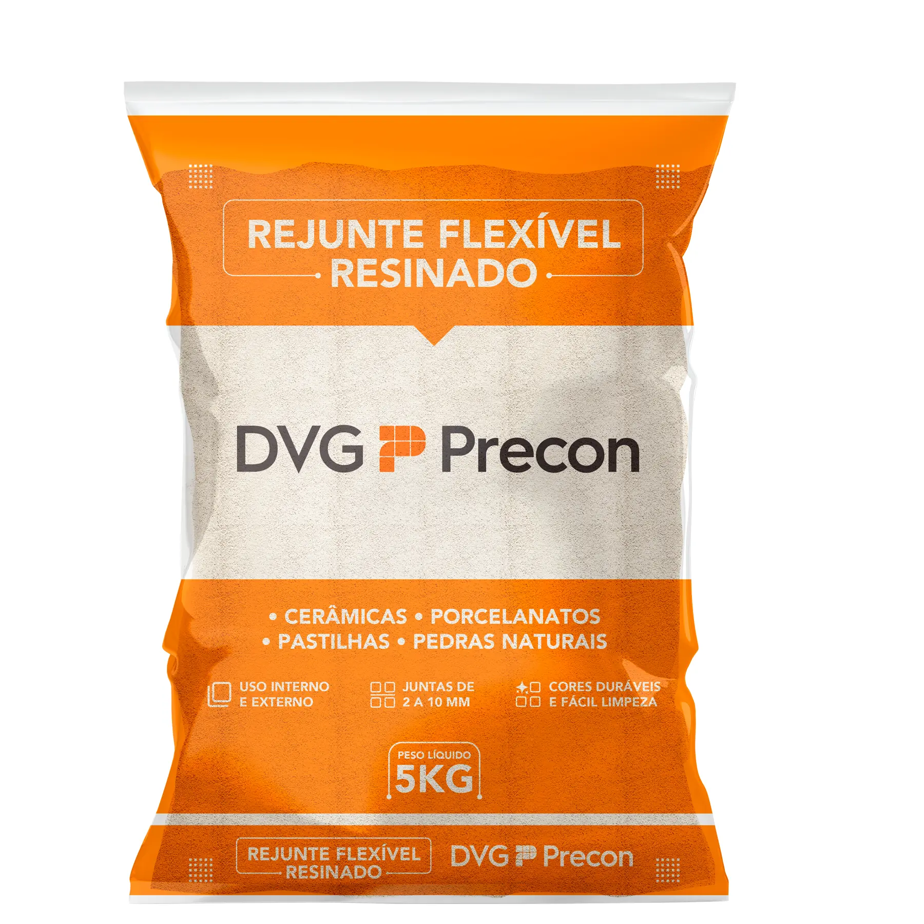 Rejunte Flex Resinado Branco 5 Kg DVG