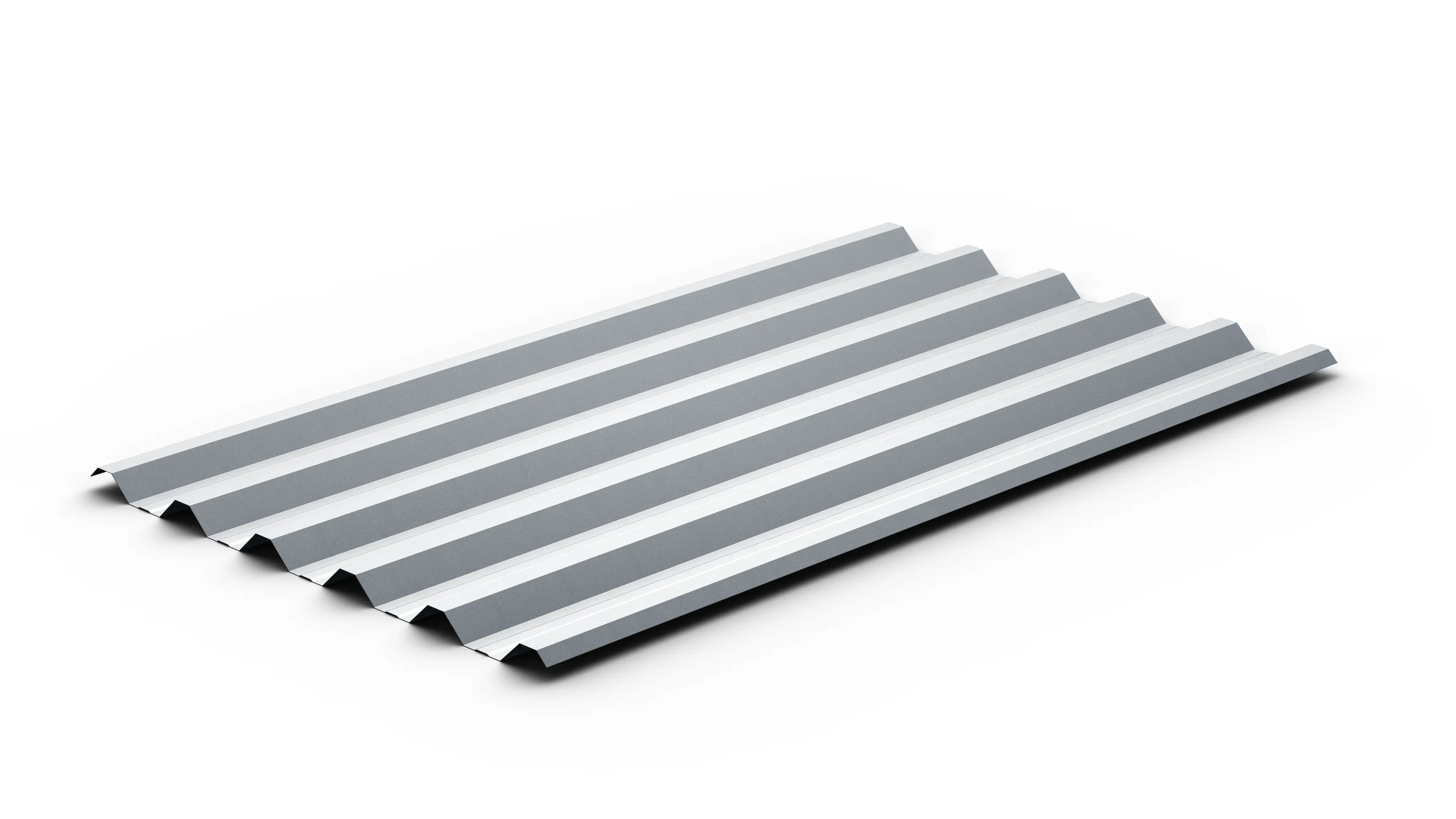 Telha Metálica Ondulada Aço Galvanizado 110x250cm Cinza Precon