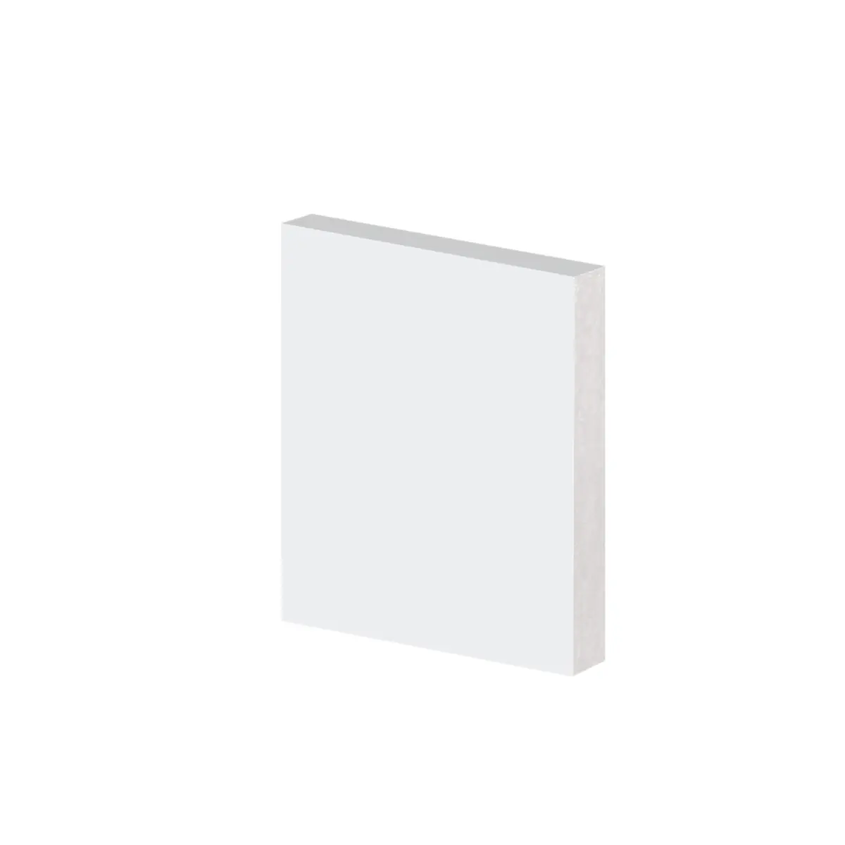 Guarnição Poliestireno 10cm Liso Branco 40010 Arquitech
