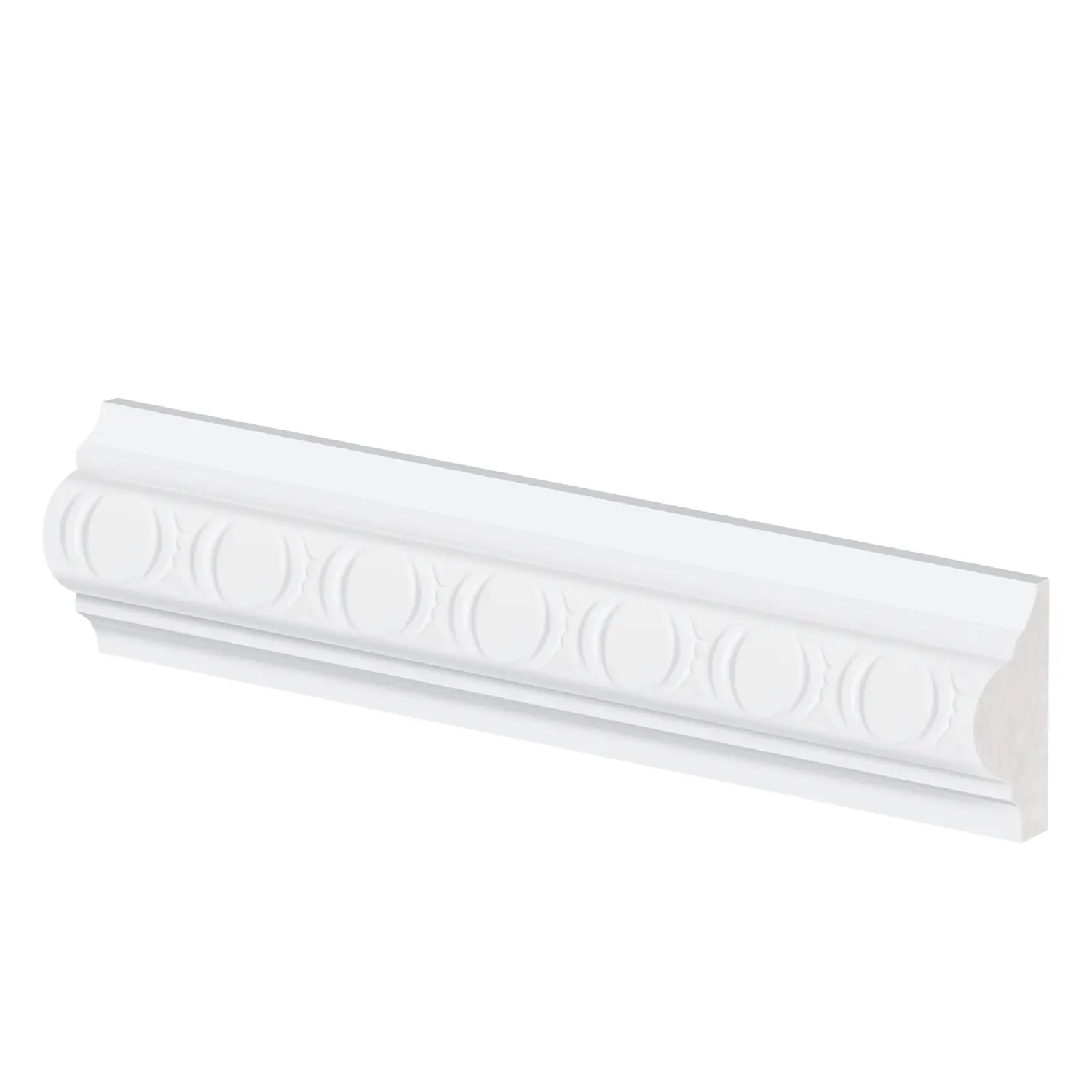 Rodameio Poliestireno 06cm Versalhes Branco 33006 Arquitech