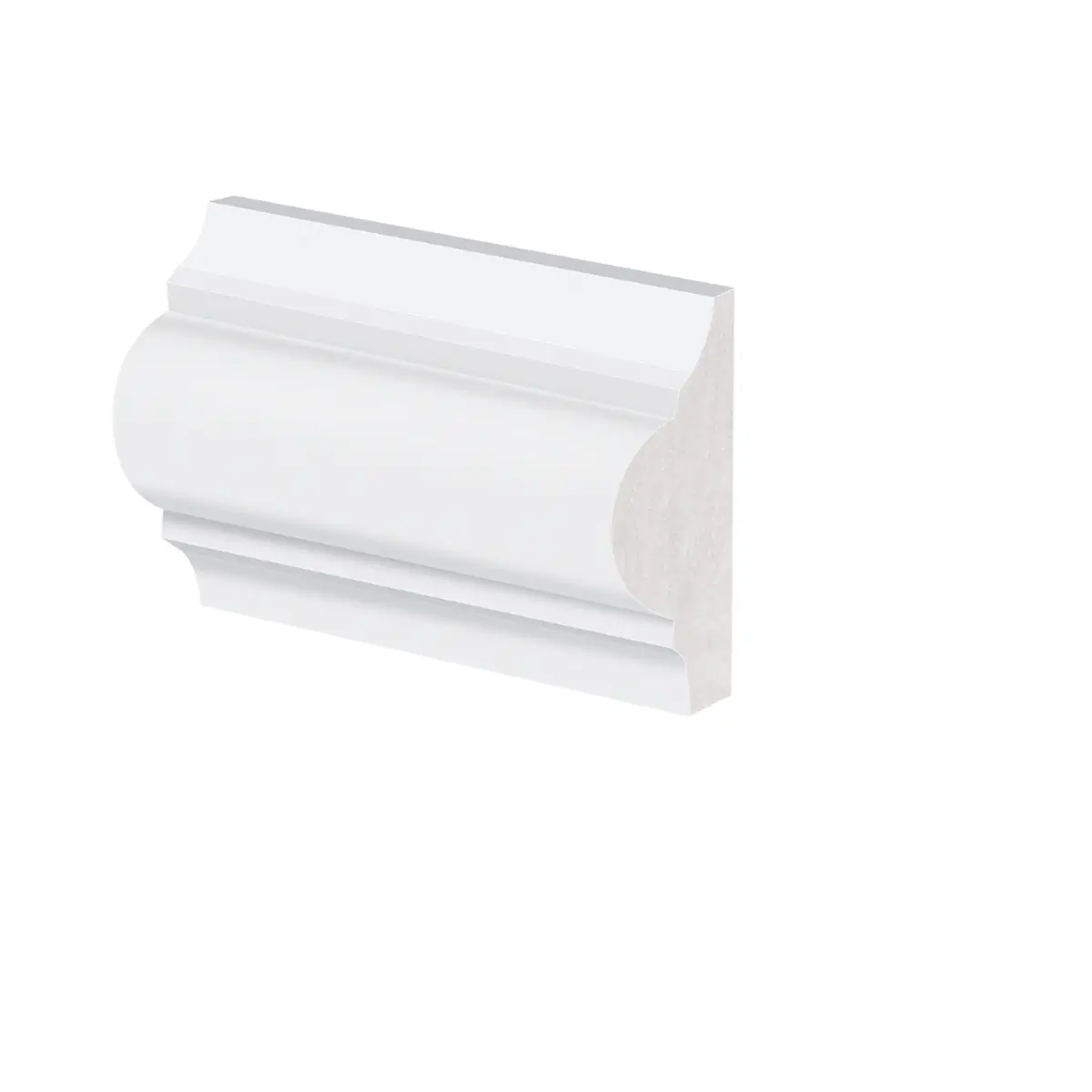Rodameio Poliestireno 06cm Classico Branco 31006 Arquitech