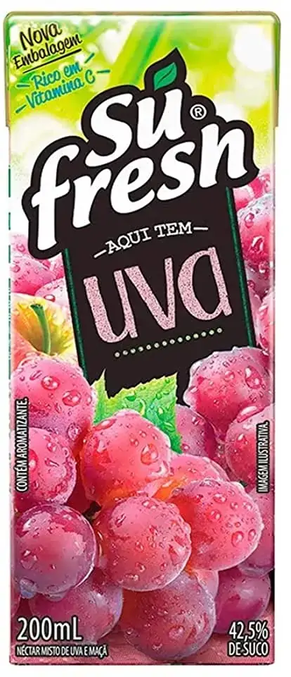 Néctar Uva Sufresh Caixa 200ml