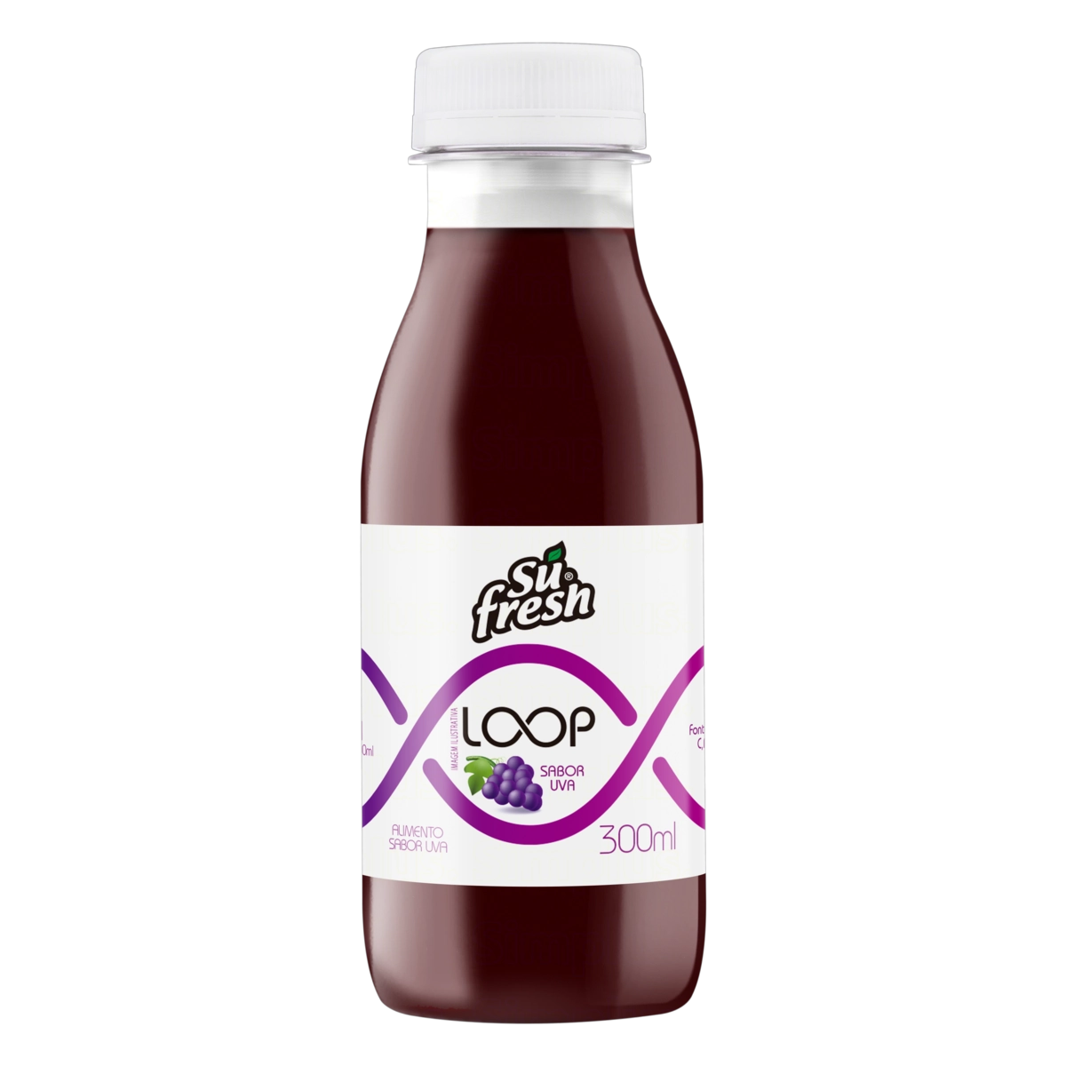 Bebida Uva Sufresh Loop Garrafa 300ml