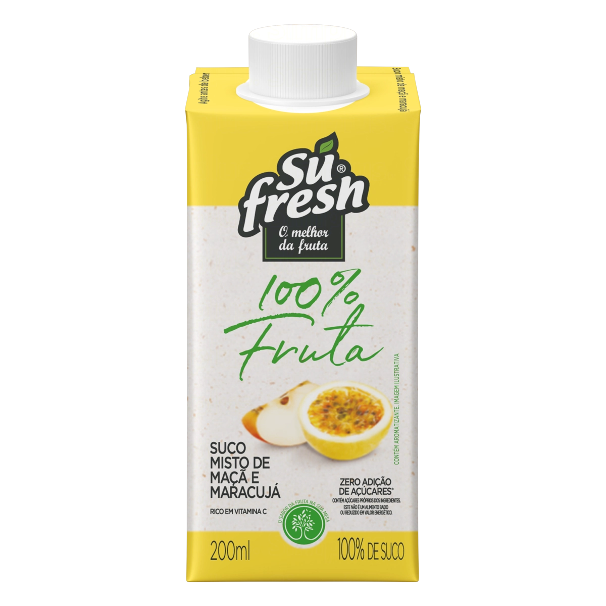 Suco Maçã E Maracujá Sufresh Caixa 200ml