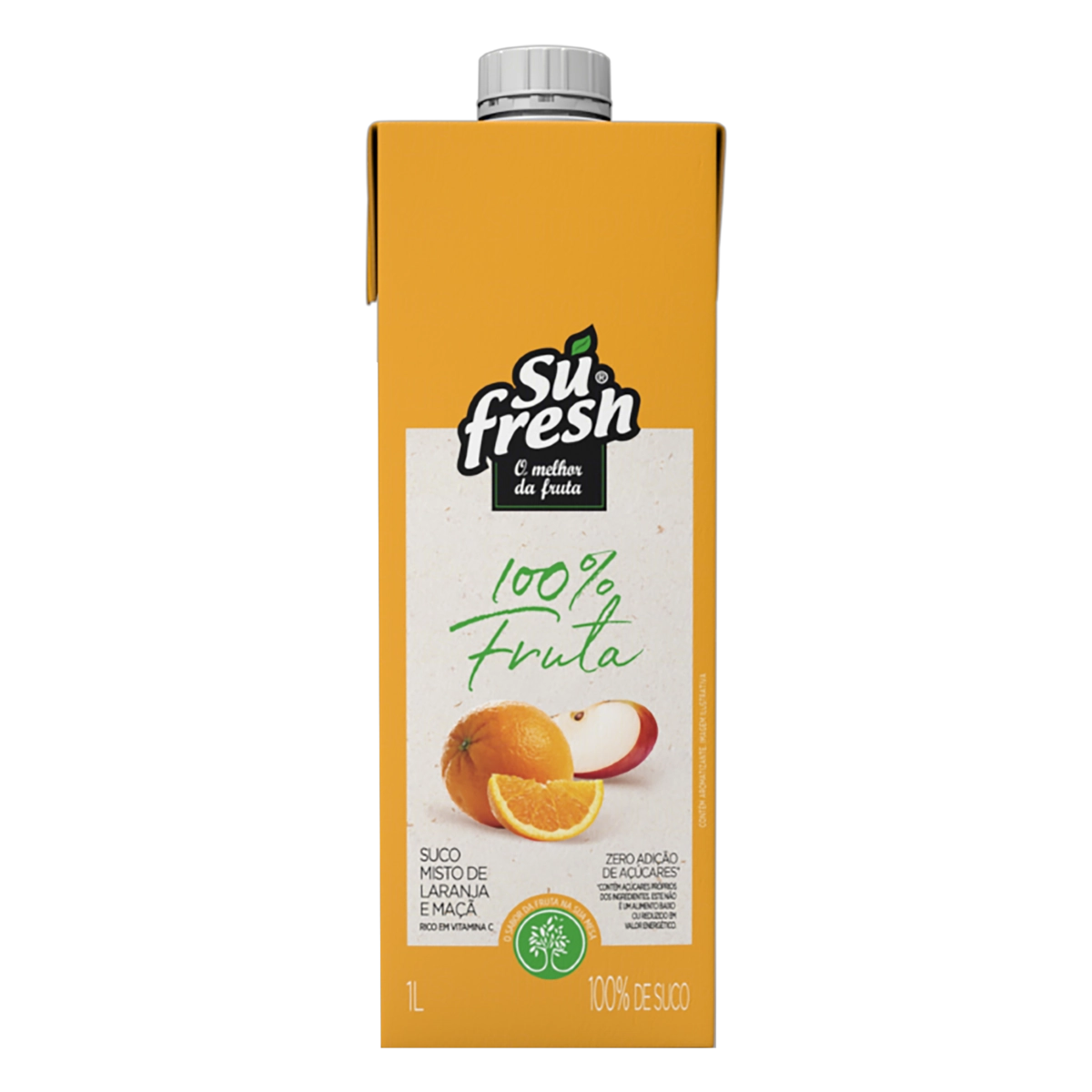 Suco Laranja E Maçã Sufresh Caixa 1l
