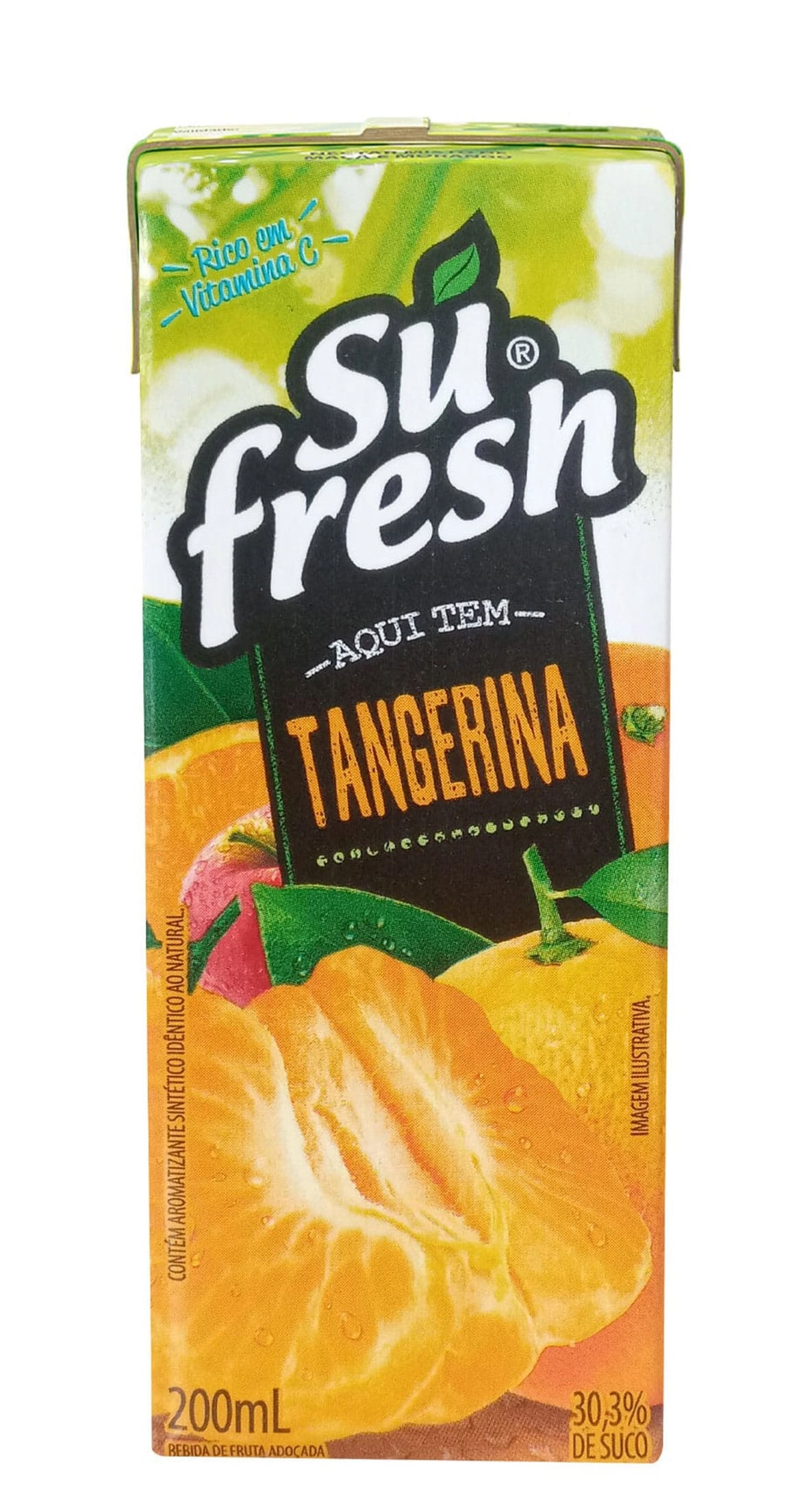 Suco Sufresh Cx 200ml Tangerina