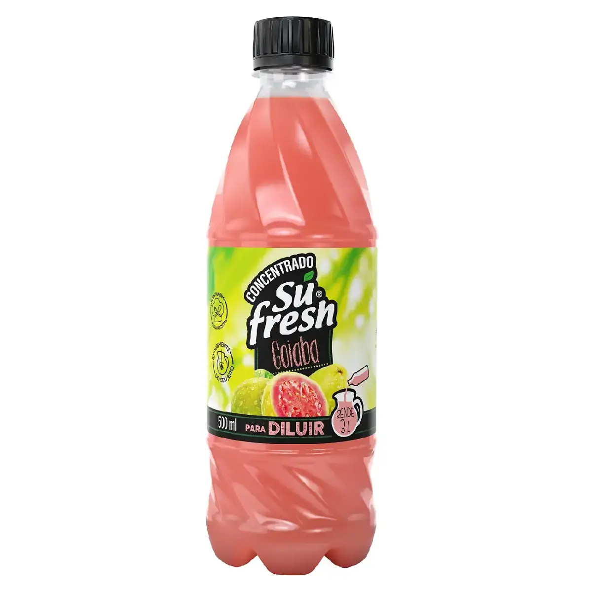 Suco Suffesh Concentrado Goiaba 500ml