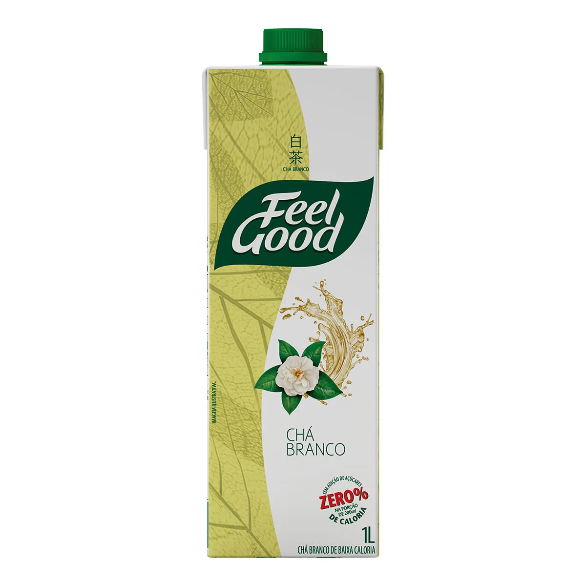 Chá Branco Feel Good Caixa 1l