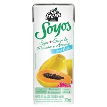 Sufresh Soyos Mamão Com Acerola
