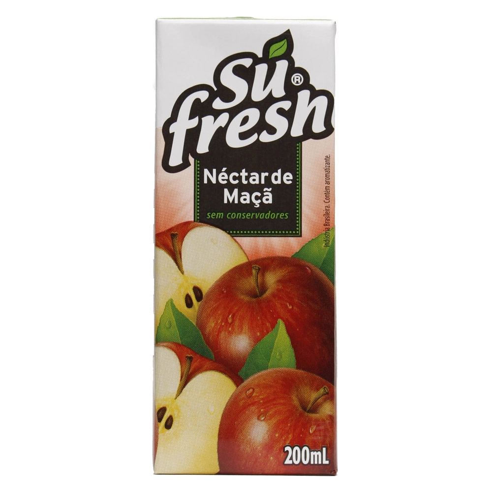 Bebida Adoçada Maçã Sufresh Caixa 200ml