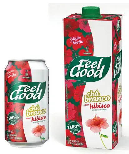 Cha Feel Good 1l Branco Hibisco