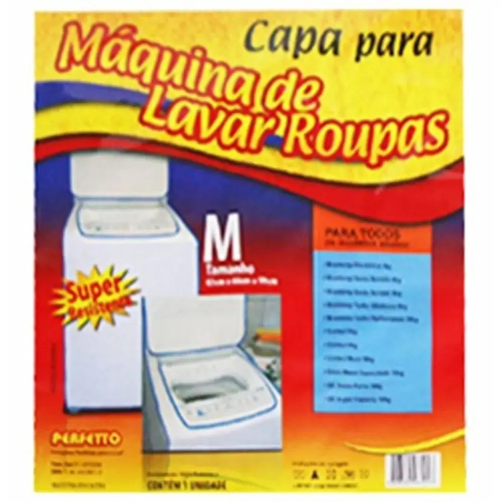 Capa Para Maquina De Lavar Roupas Perfetto