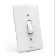 Interruptor Emb 1 T Simples Bca 106 Es Enerbras