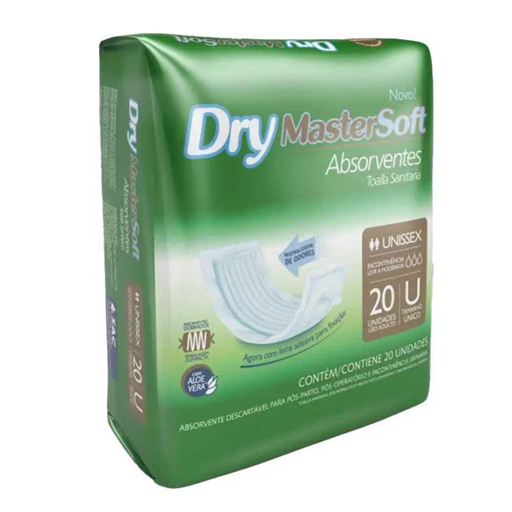 Absorvente Ger Dry Economics 10x20unidade