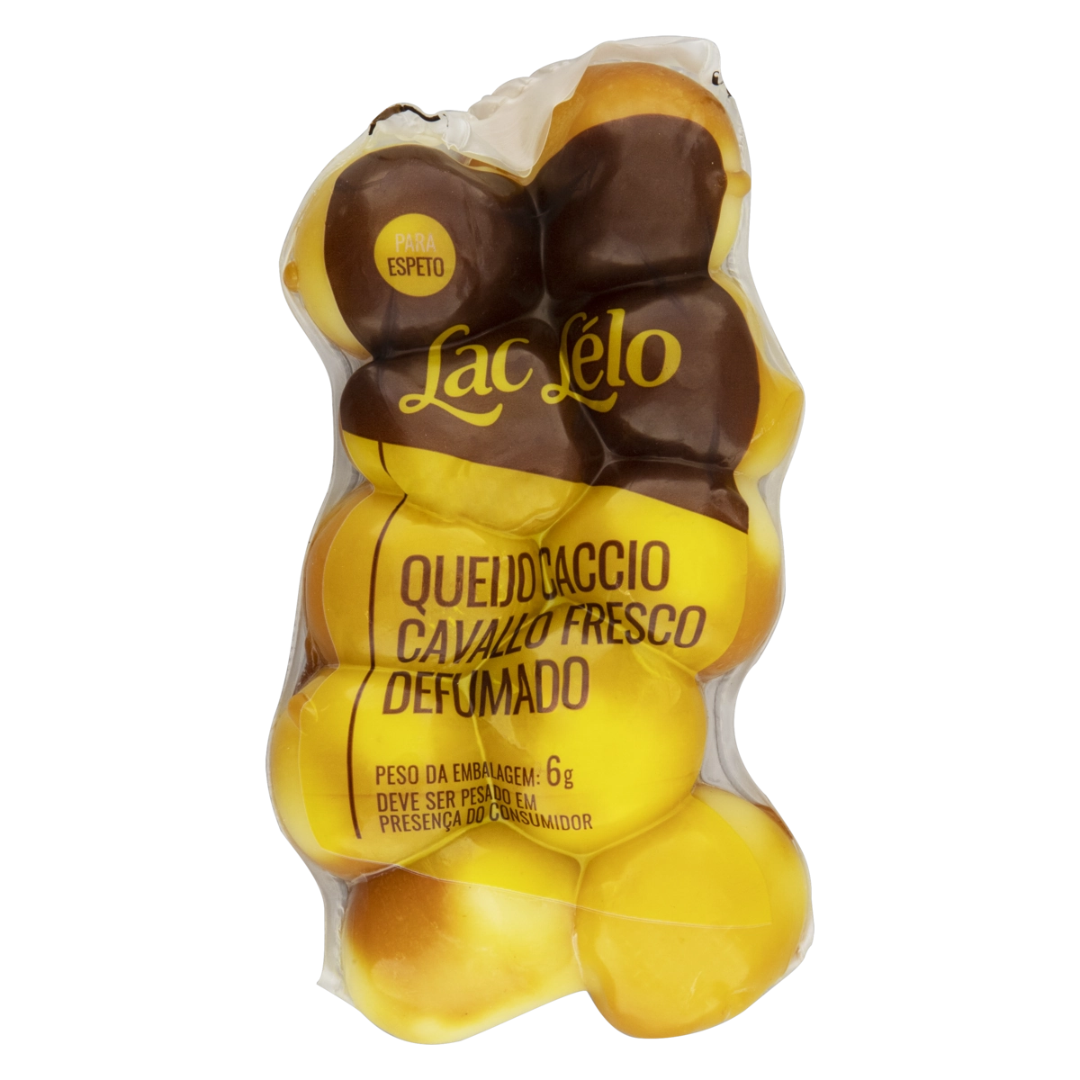 Queijo Caccio Cavalo Defumado Lac Lélo