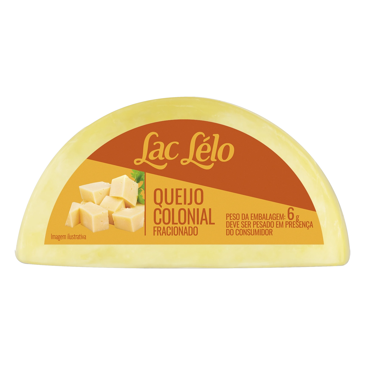 Queijo Colonial Fracionado Lac Lélo