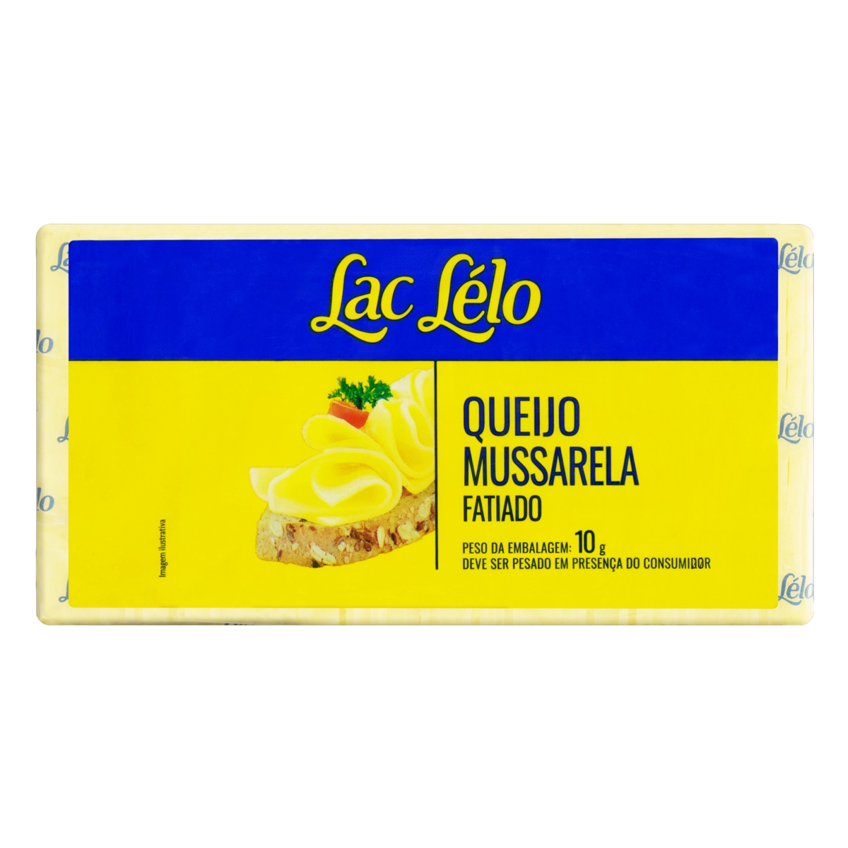 Queijo Mussarela Fatiado Lac Lélo