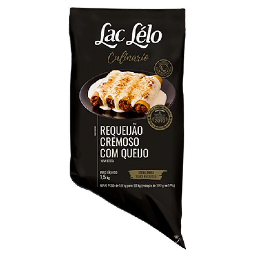 Requeijao Lac Lelo 1.5kg Bisn