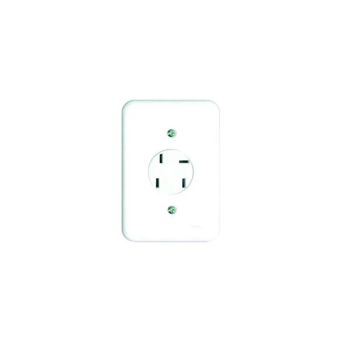 Tomada Telefone Padrão Com Módulo E Placa Branca - Radial, Opção: Branco(a)