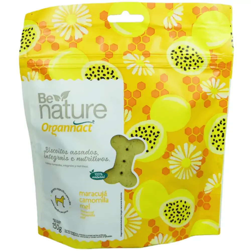 Petisco Organnact Be Nature Maracuja150g 150g