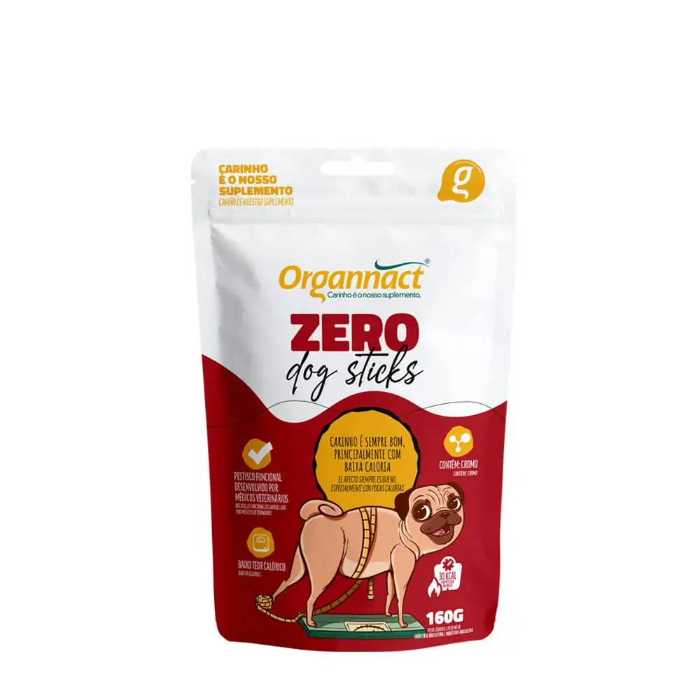 Supl.organnact Zero Dog Sticks 160gr
