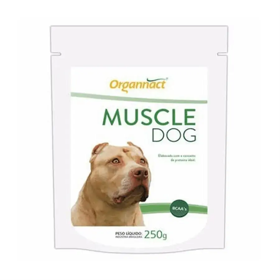 Suplemento Vitamínico Organnact Muscle Dog 250g
