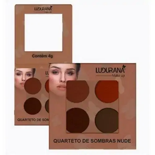 Quarteto Sombras Ludurana Nude Matte 04 1un