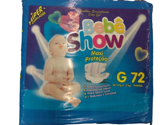 Fralda Desc Bebe Show G C72