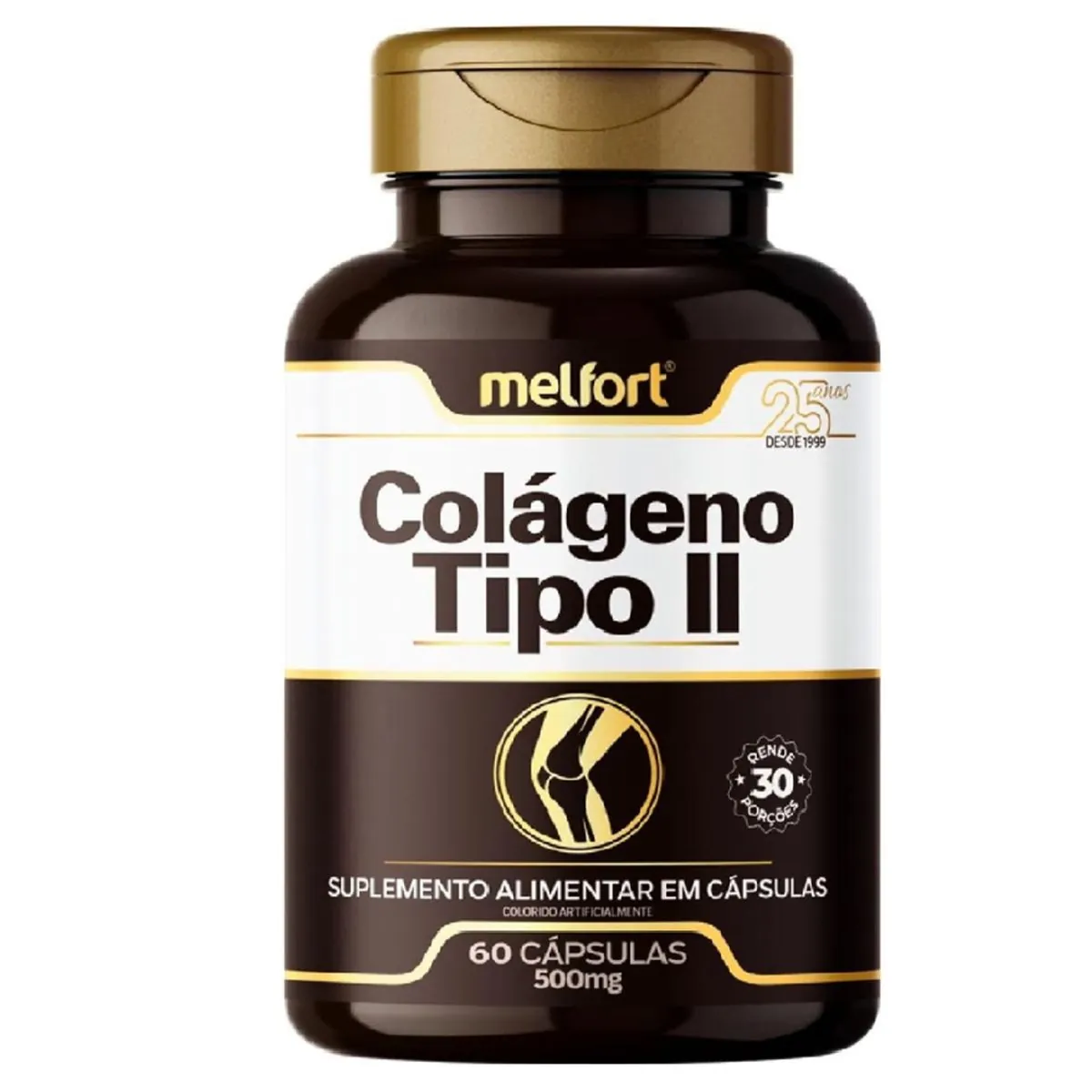 21069030 Colageno Tipo Ii 500mg Melfort 60cap