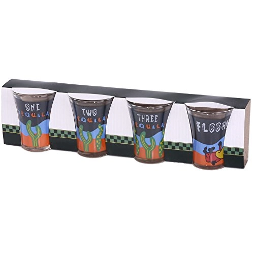 Cj.c/4 Copos Campana Tequila