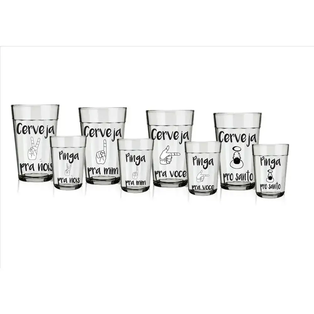 Kit.8 Copos H.martins Ref.21873