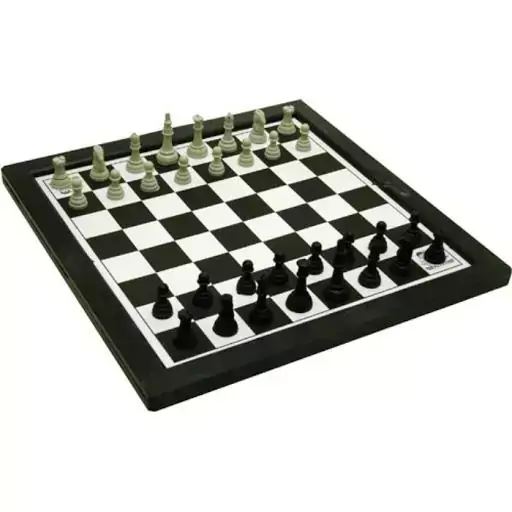 Jogo Xadrez e Trilha Tabuleiro Plástico Dimensão do Produto 32 Cm Acompanha Manual com Regulamento dos Jogos - 17064