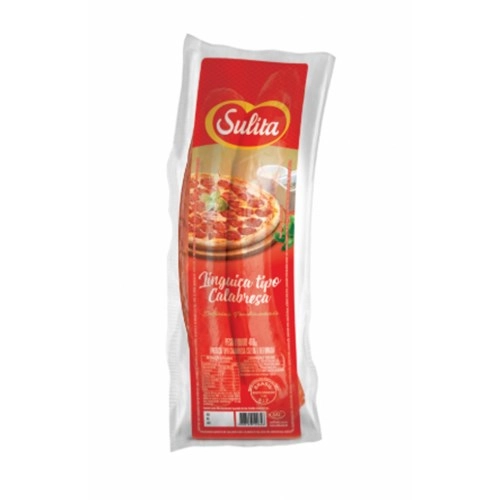 Linguiça Calabresa Cozida E Defumada Sulita 400g