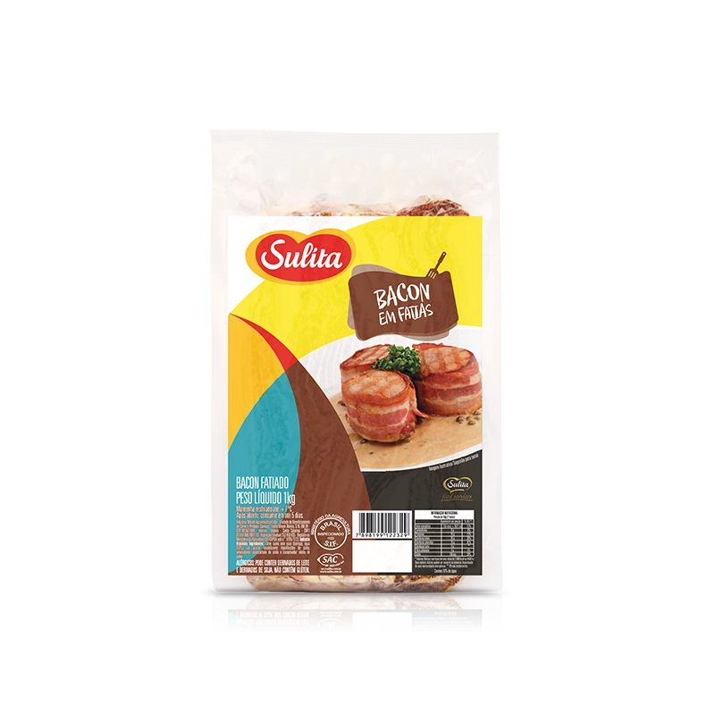 Bacon Em Fatias Sulita 1kg