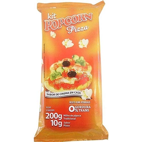Kit Pipoca Popcorn Pizza 210g