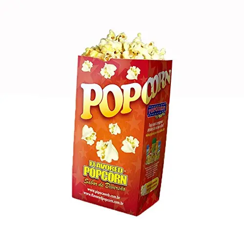Embalagem De Pipoca Pop 25 Unidades