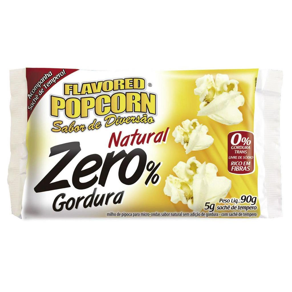 Pipoca Micro Popcorn 90g Zero C/sache