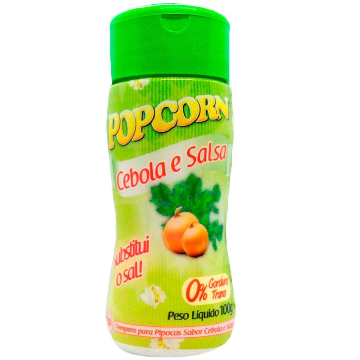 Sal Para Pipoca Popcorn Cebola E Salsa 100g