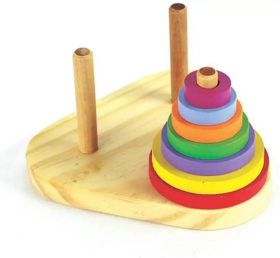 Jogo Torre De Hanoi 322 New Art