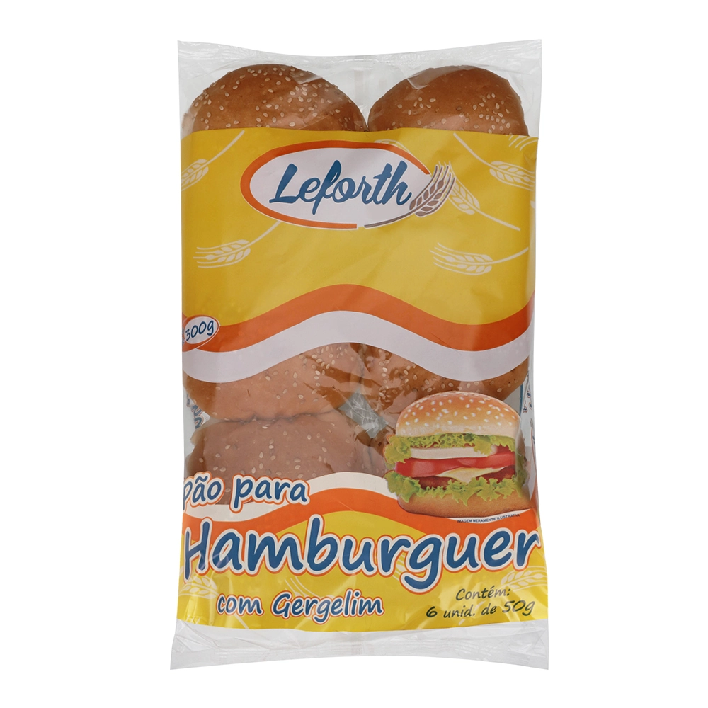 Hamburguer C/gergelim C/6 Leforth