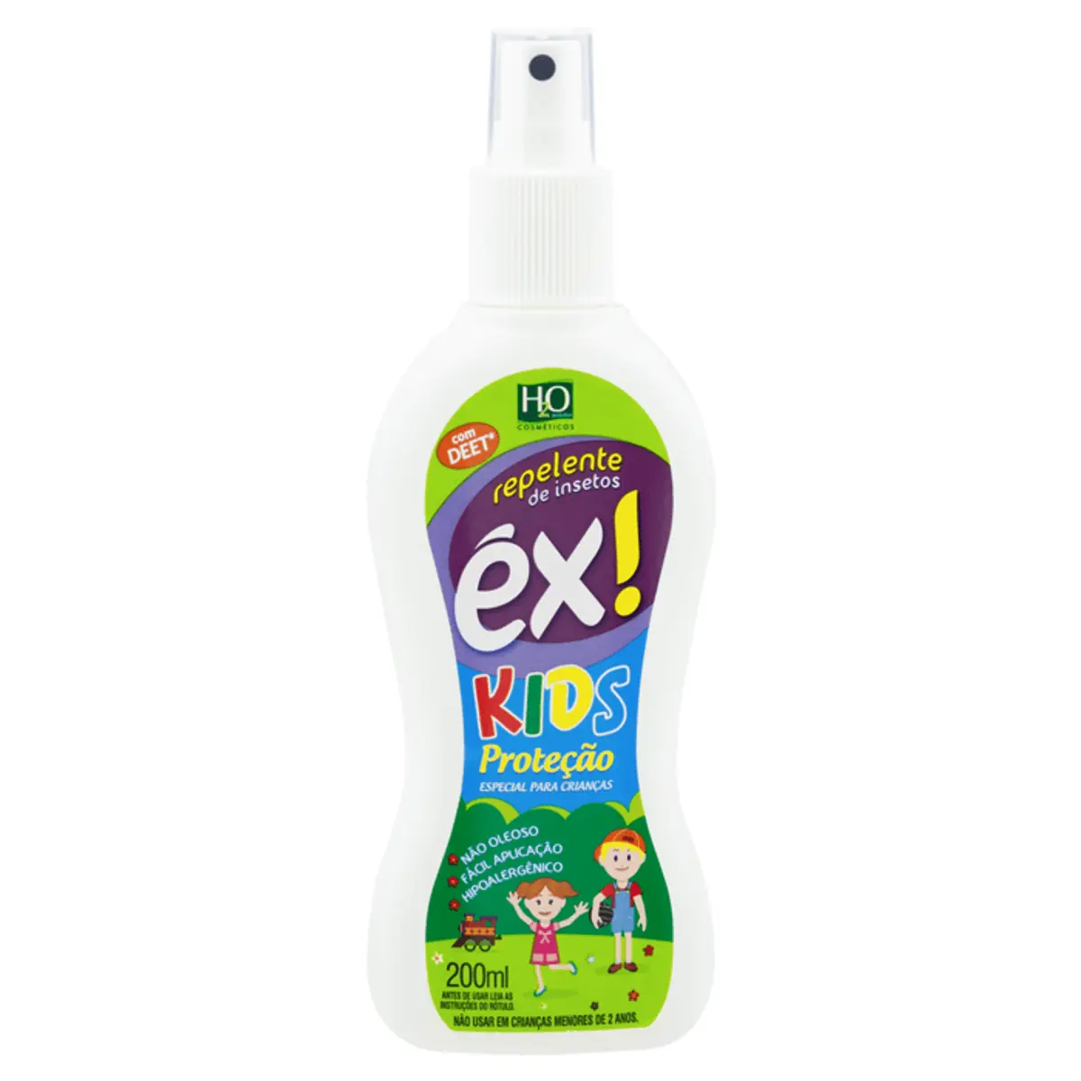 Repelente Spray H2o Evolution éx Kids Frasco 200ml