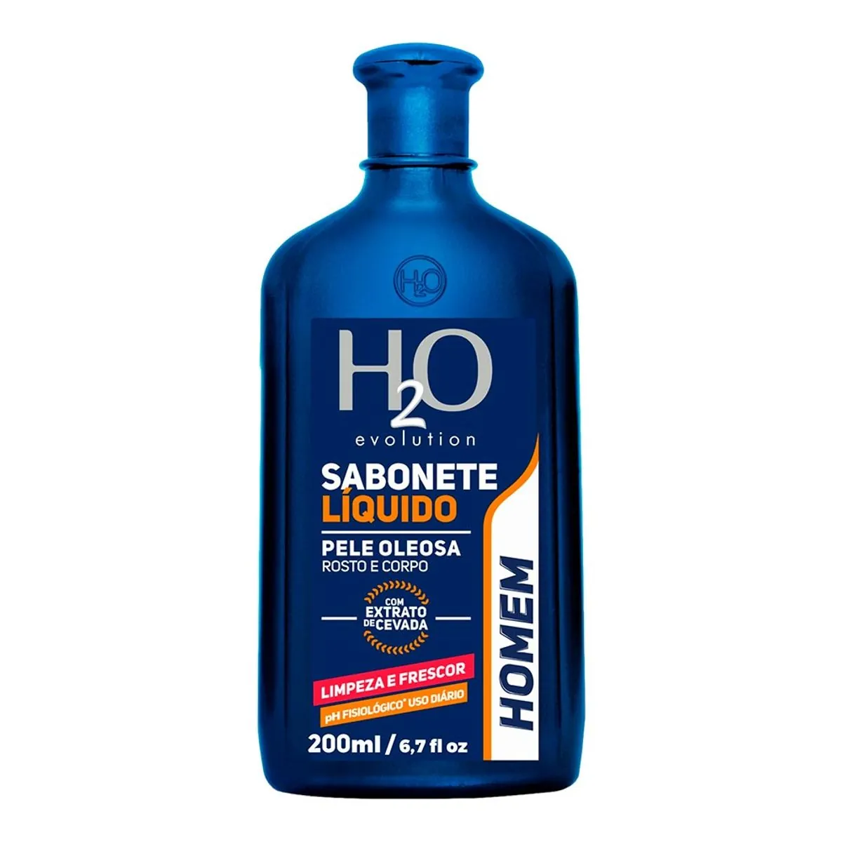 Sabonete Líquido Corpo E Rosto H2o Evolution Homem Frasco 200ml