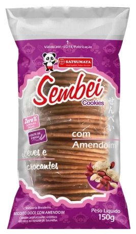 Biscoito Sembe Cookingu Amendoim