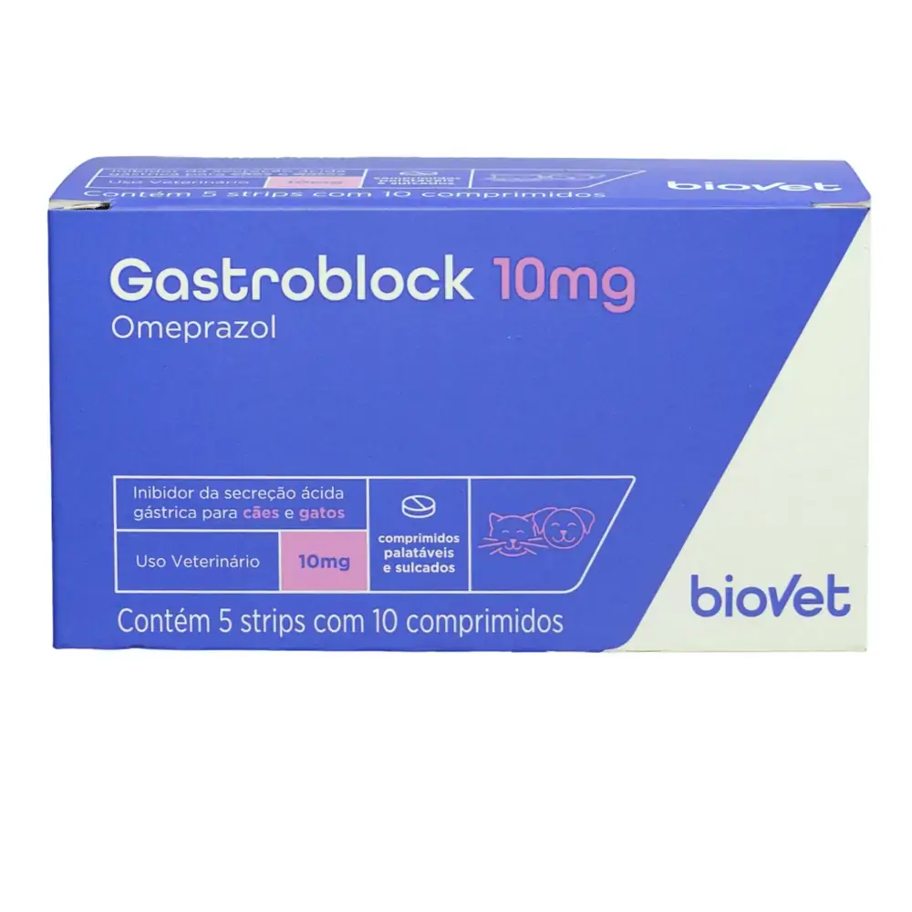 Gastroblock 10mg 10 Comprimidos