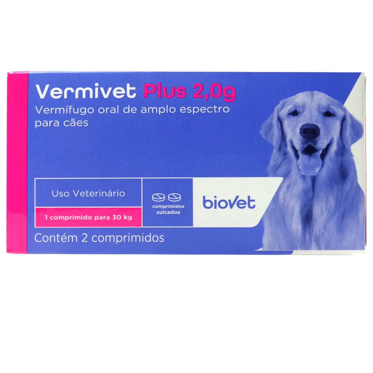 Vermífugo Vermivet Plus 2,0g Biovet