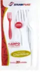 Garfo Descat Extra Forte Strawplast C/20 Und Br