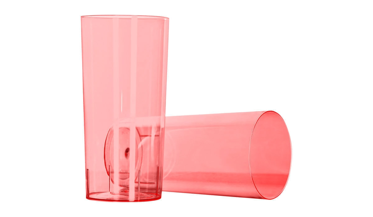 Copo Desc 340ml Strawplast Gold C/10un Verm