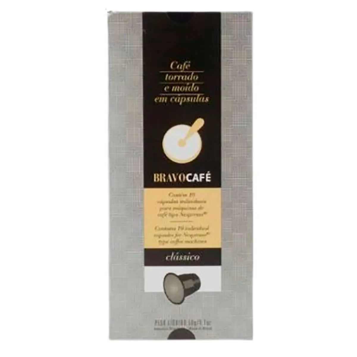 Café em Cápsulas BRAVO TENOR 50g com 10 Cápsulas