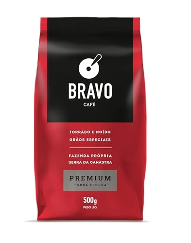 Café Torrado e Moído Bravo Premium 500g