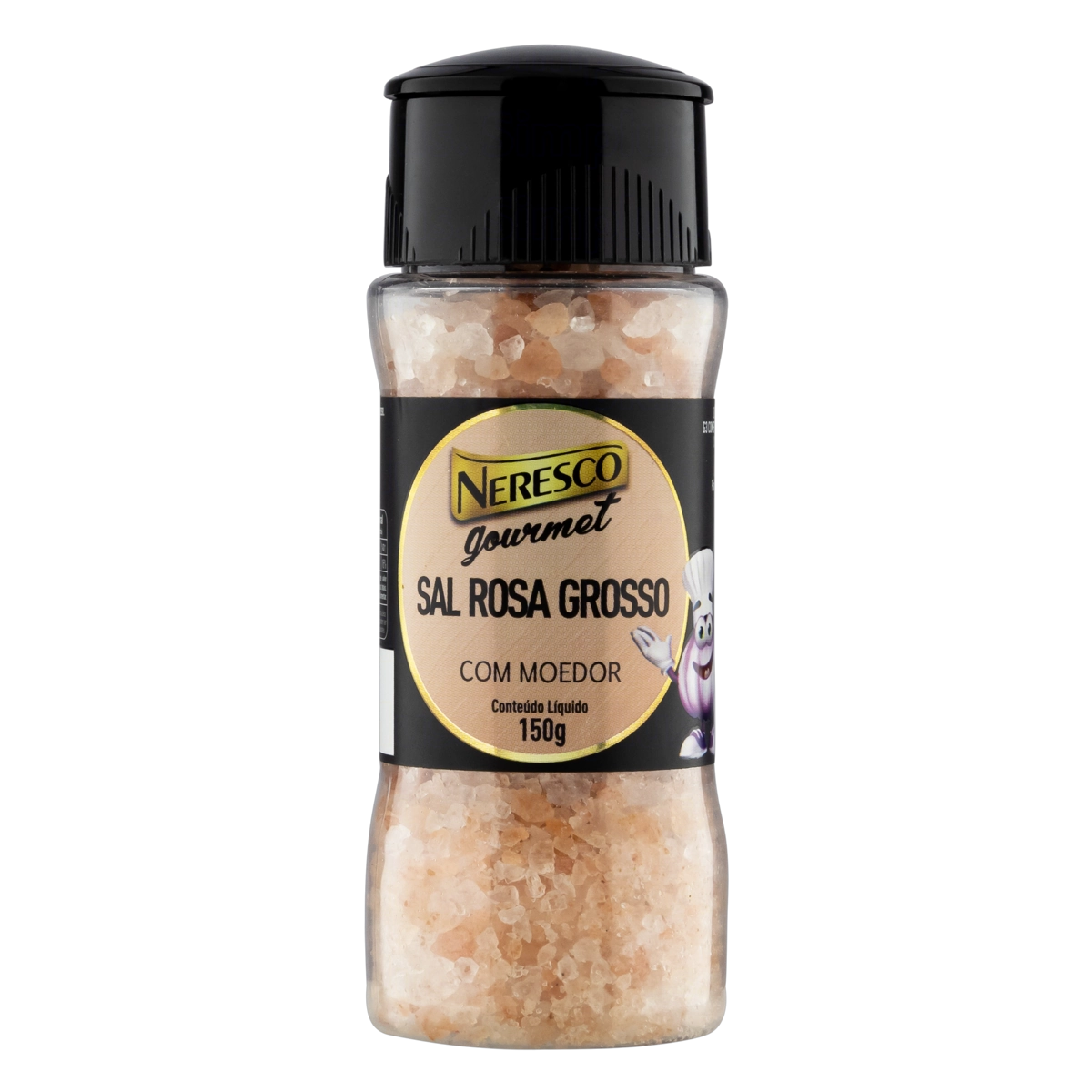 Sal Rosa Grosso Com Moedor Neresco Gourmet Frasco 150g